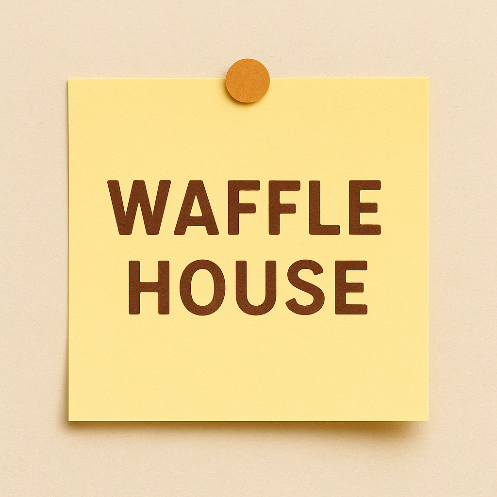 Waffle house dinner menu