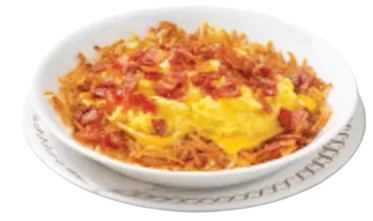 bacon egg and cheese grits bowl
