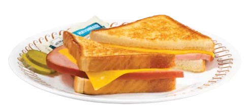 grilled ham sandwich