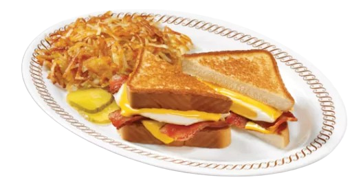 texas breakfast melt with hashbrown waffle house menu